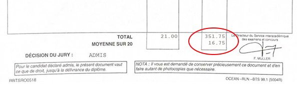 Bulletin relevé de notes de Charlène Dubois pour son BTS Bioqualité Bulletin relevé de notes de Charlène Dubois pour son BTS Bioqualité